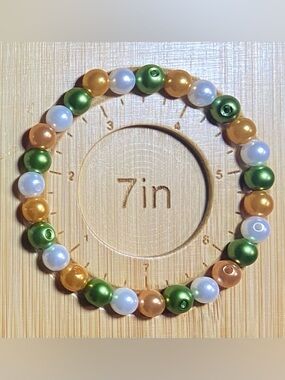 🌎 Earth Day “Natural Harmony” Beaded Bracelets — Made to Order 🌎